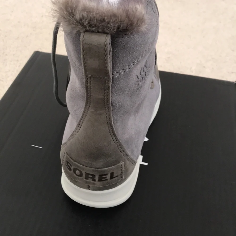 SOREL Women's Explorer Joan Waterproof Winter Boot - Picture 4 of 16